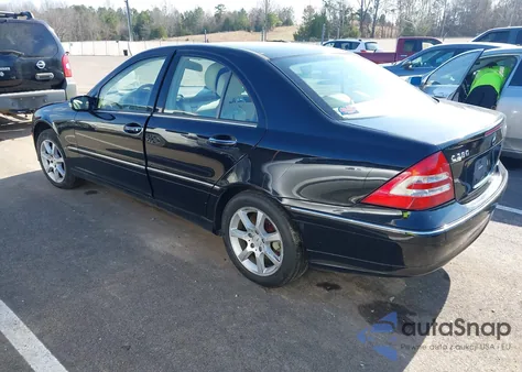 2007 Mercedes-Benz C 280 Luxury 4Matic из США, поврежденный, VIN WDBRF92H97F919465